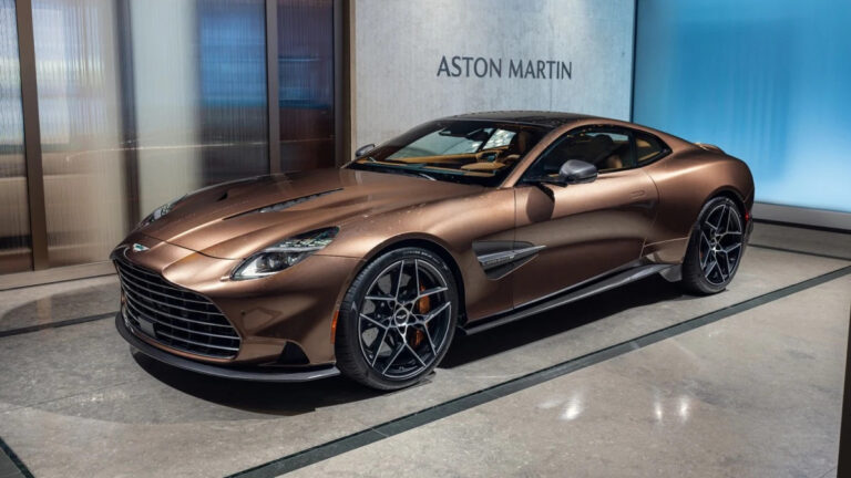 Aston Martin Vanquish brown f34