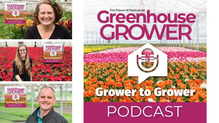 Greenhouse Grower to Grower podcasts Aren Phillips Denise Godfrey