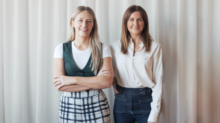 Senior Designer Bec Brown and Head of Marketing Heather Hawkins