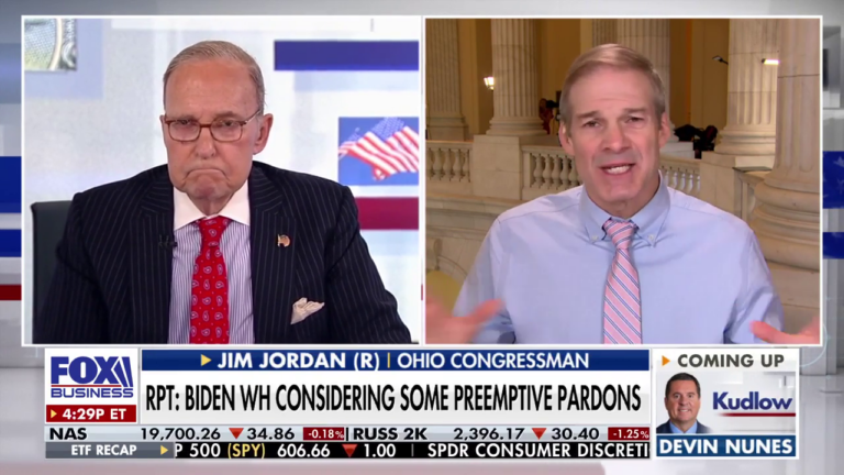 fbn kudlow jordan pardons 120524