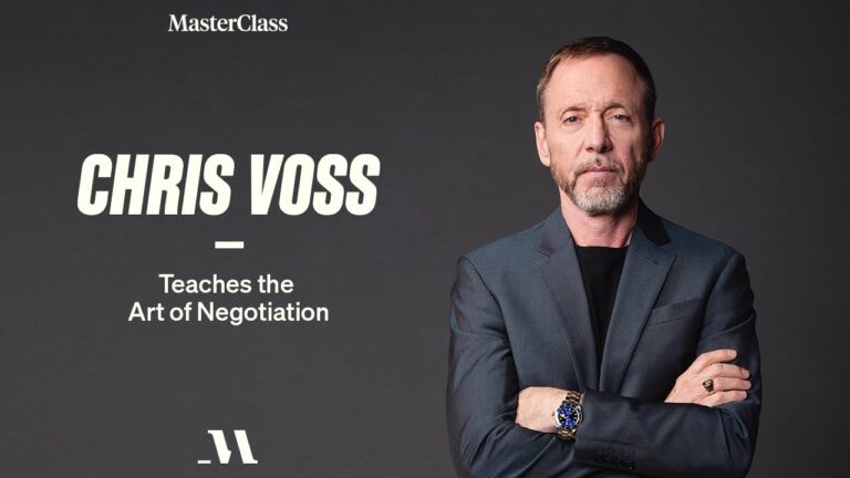 chris voss teaches the art of negotiation official trailer masterclass 1