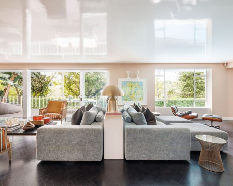 A double sized living area is a highlight of the property. Image Raine Horne