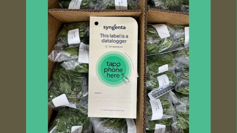 Syngenta and Tapp Paper Data Loggers for Sustainability